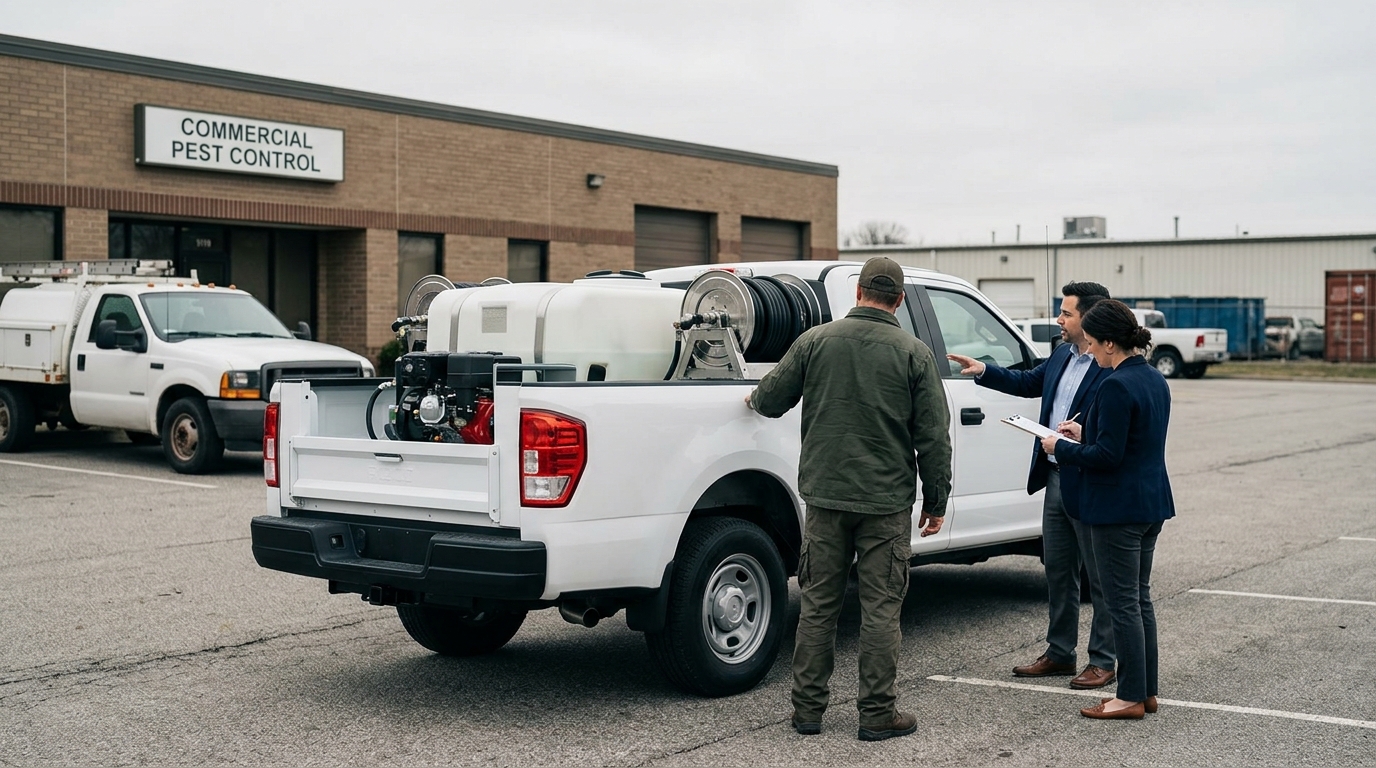 Illustration: Financing a New Pest Control Sprayer Truck: The 2026 Fleet Expansion Guide