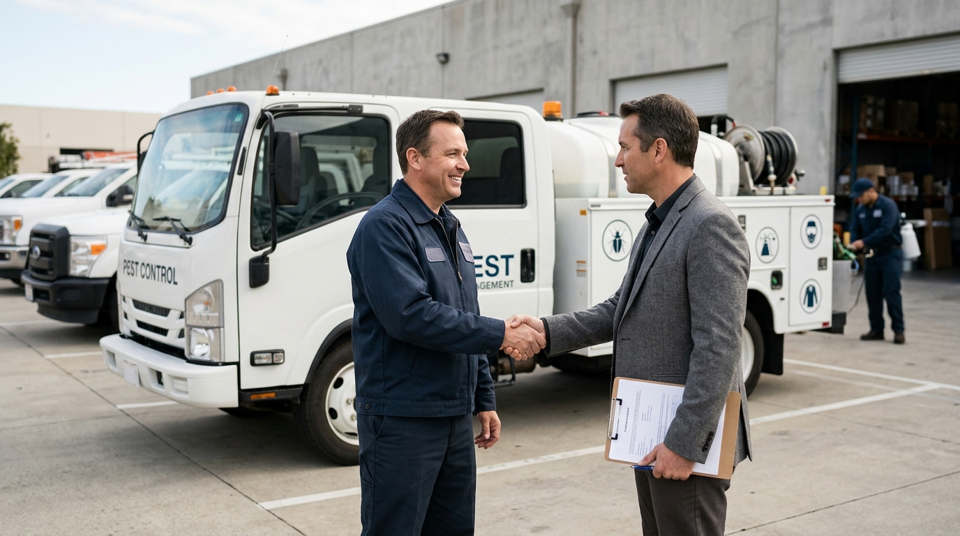 Illustration: Truck Lease-to-Own vs. Financing: A Guide for Pest Control Businesses